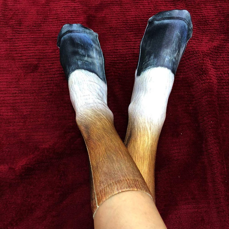 NDLBS Funny Gifts Crazy Novelty 3D Animal Paw Socks - Gag Christmas Gifts & Stocking Stuffers for Adults, Women, Men & Teens - Image 4
